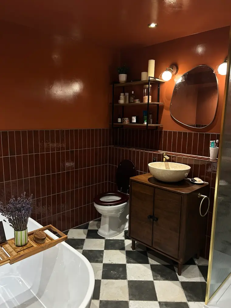 Bathroom renovation completed for Carys Blackman-Rogers
