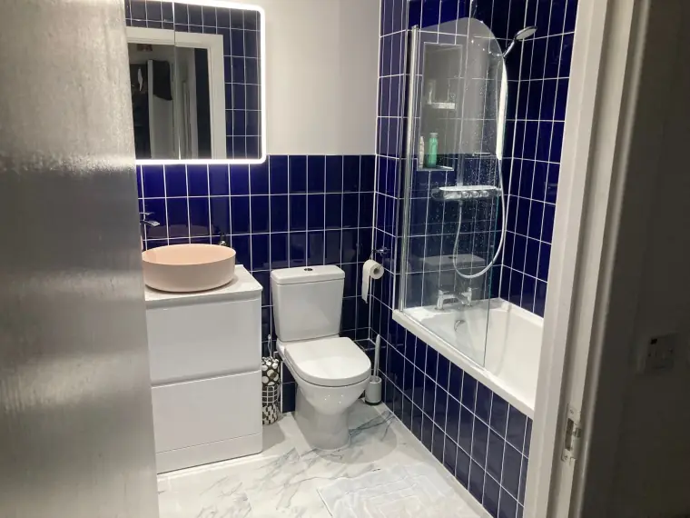 Bathroom renovation completed for Ksenia Belova