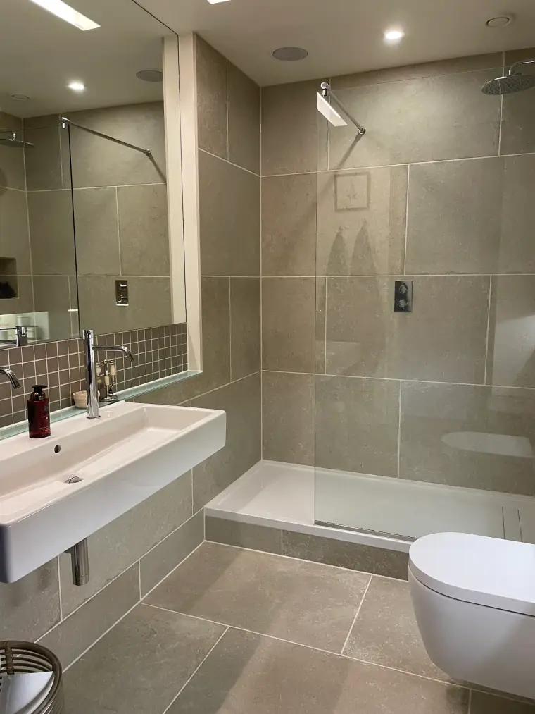 Bathroom renovation completed for Rupert Tubbs